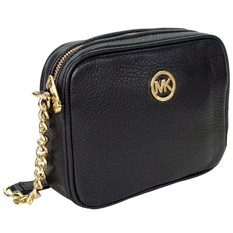 purse michael kors black|michael kors purses small black.